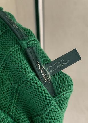 Вязаний светр джемпер світшот Lauren Ralph Lauren зелений5 фото