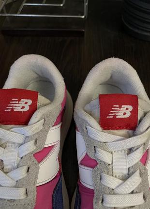 New balance 237  детские спортивные кроссовки8 фото