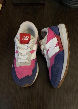 New balance 237  детские спортивные кроссовки7 фото