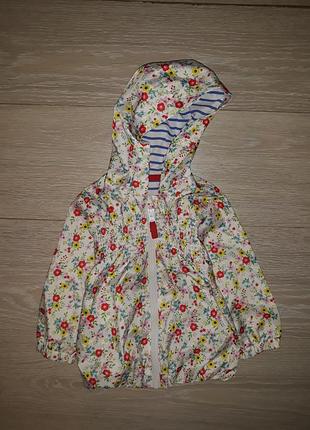 Ветровка на хлопковой подкладке tu 9-12 мес
