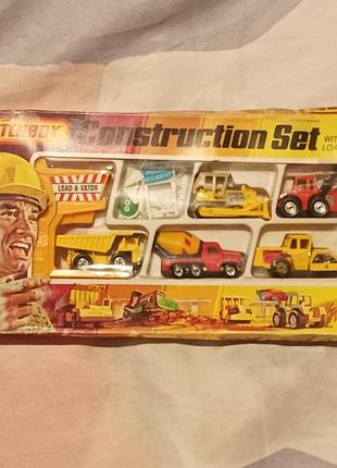 Винтаж строительная техника matchbox