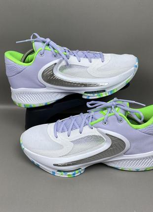 Кросівки nike zoom freak 4 basketball shoes white dj6149-101 оригінал