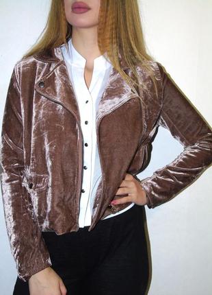 В наличии бархатный жакет/косуха