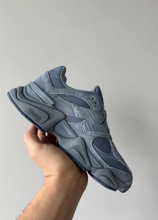 Замшеві кросівки nb 9060 artic grey/blue6 фото