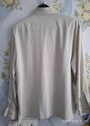 Блуза- рубашка-свободного кроя, вискоза от -tru3 фото