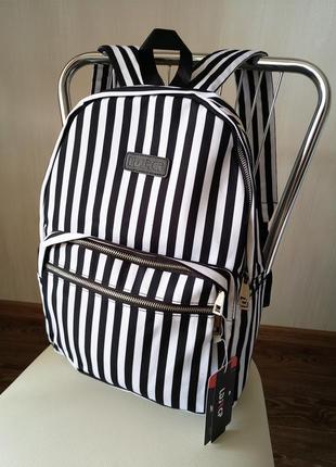 🔥🔥🔥смугастий жіночий рюкзак для школи і дозвілля3 фото