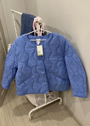 Стьобана куртка, парка, піджак, бомбер, батнік hm, zara, cos, arket, marc o polo, ck, m&s3 фото