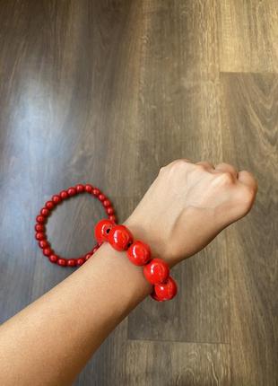 Новий набір прикрас з намиста і браслети