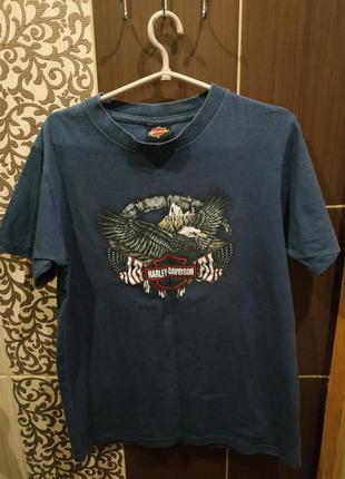 Мужская футболка  harley davidson france - made in usa
