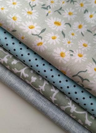 Набір тканини для рукоділля з 4 відрізків