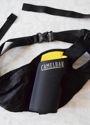 Поясна сумка camelbak з 2 кишенями: на блискавці і для води/термоса