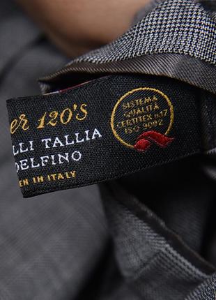 Легкий модный шерстяной пиджак canali (италия) с подплечниками9 фото