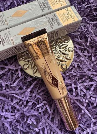 Тональна основа charlotte tilbury beautiful skin foundation, вiдтiнок 2n. тональний крем