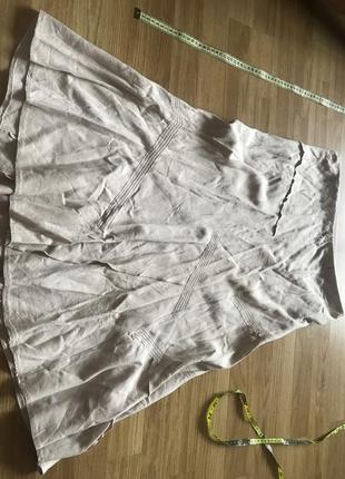 Марк спензер дизайнеоская юбка из льна