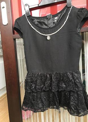 Блуза h&m з баскою