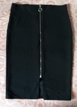 Юбка на молнии