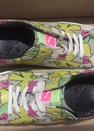 Круті кросівки puma basket 68 comic print розмір 40 устілка 26,2