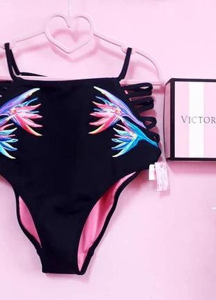 Плавки высокая талия victoria's secret виктория сикрет оригинал3 фото