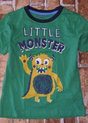 Футболка мальчику котон 4 - 5 лет