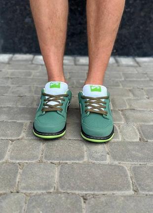 Кроссовки унисекс nike sb dunk low concepts green lobster2 фото