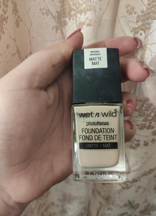 Wet n wild photofocus тональный крем