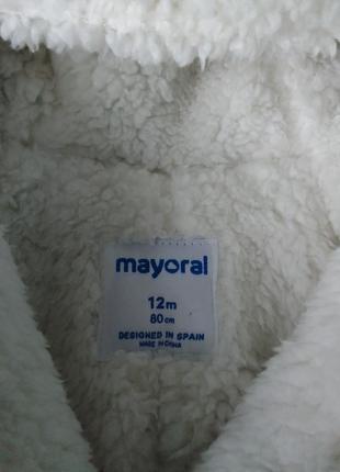 Утеплене пальто на весну mayoral5 фото