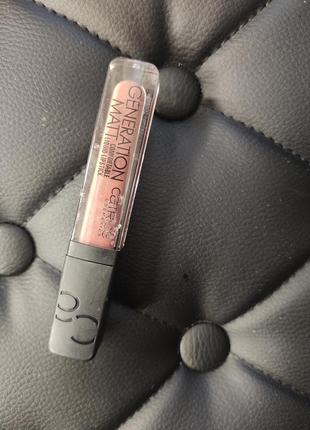 Жидкая помада catrice generation matt comfortable liquid lipstick 020
