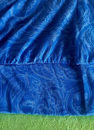 Модная футболка синего цвета с принтом crivit made in bangladesh, молниеносная отправка 🚀⚡3 фото