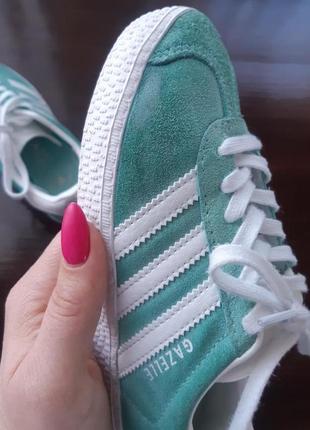 Adidas gazelle, классные кроссовки в невероятном цвете6 фото