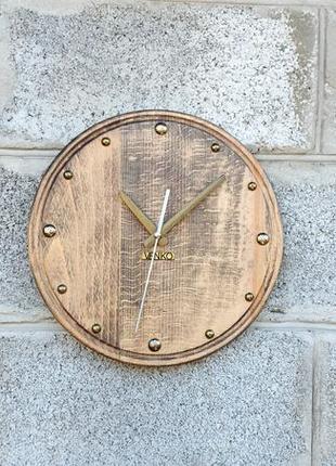 Сучасні круглі дерев'яні годинники, настінні годинники, дерев'яні годинник