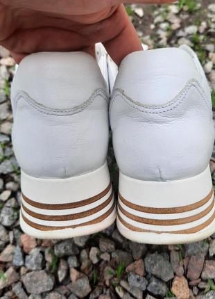 Брендовые кожаные итальянские кроссовки на платформе танкетке кросівки кроссовки via vai черевики6 фото