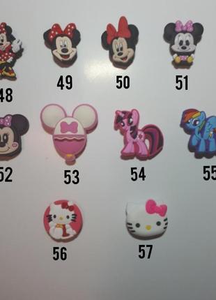 Джибитсы jibbitz, украшение для кроксов crocs. 4