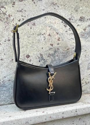 Стильна сумка ysl hobo black