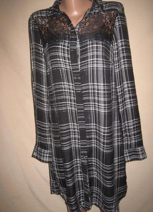 Вискозное платье f&f р-р10