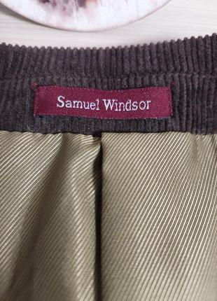 Пиджак из вельвета samuel windsor.3 фото