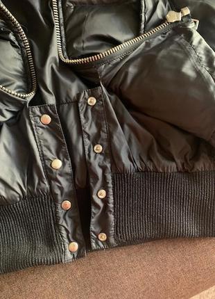 Коротка демісезонна курточка-пуховик diesel6 фото