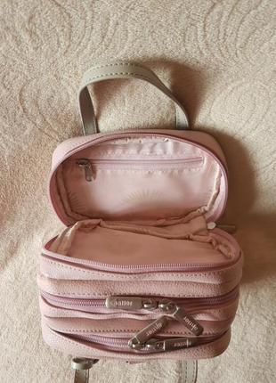Маленькая розово-серая дорожная сумка antler4 фото