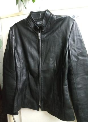 Курточка весна-осень кожаная женская xs-sр.petitemaison англии