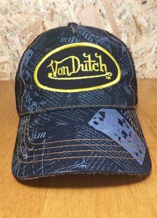 Вінтажна бейсболка von dutch