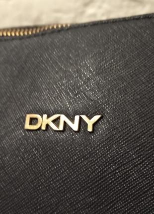 Кожаная сумка dkny3 фото