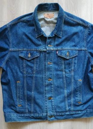 Куртка джинсовая levi's 70506 original made in usa, размер 52 наш,