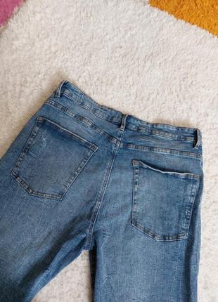 Стрейчевые джинсовые шорты4 фото