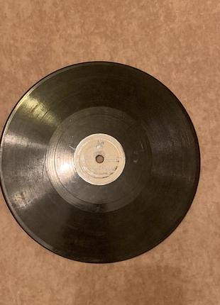 Пластинка винил шеллак для патефона сатирические куплеты нечаев, рудаков