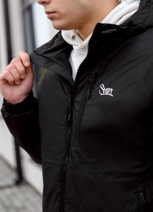 Базовая куртка для мужчин staff cos black5 фото