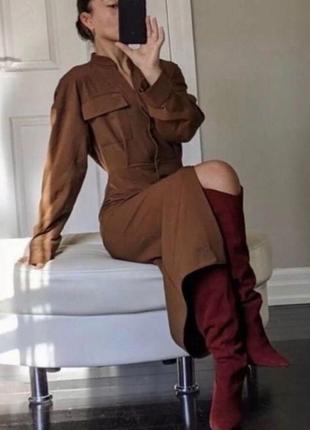 Платье миди zara