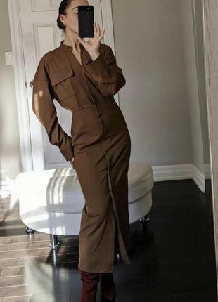 Платье миди zara