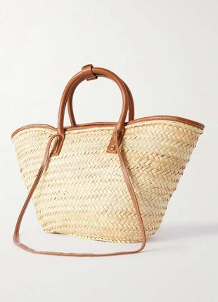 Соломʼяна сумка jacquemus beach bag оригінал нова5 фото