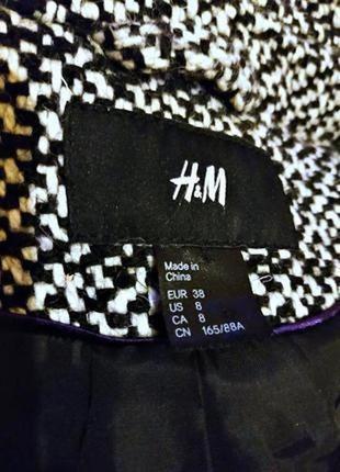 Стильне комфортне напівпальто відомого шведського бренду h&m4 фото