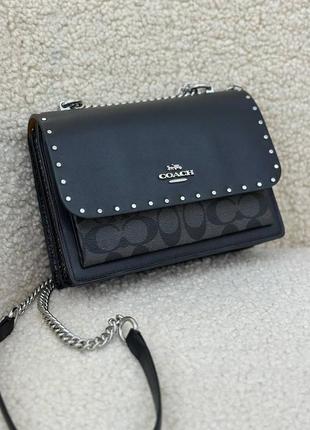 Сумка брендова coach klare medium crossbody шкіра оригінал на подарунок дружині/дівчині