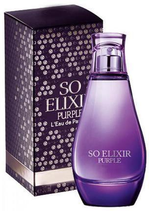 Парфюмерная вода so elixir purple yves rocher ив роше 50 мл1 фото